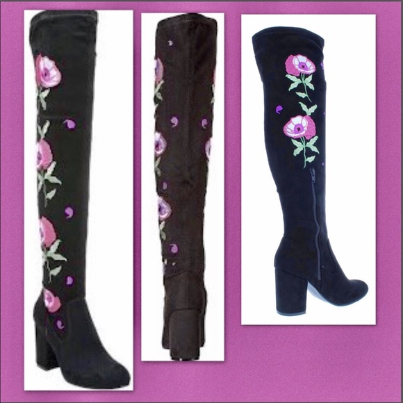 CARLOS SANTANA FLORAL EMBROIDERED OTK BOOT - Picture 4 of 8